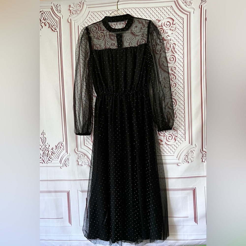 NWOT Size 4 Adam Lippes Collective Point Desprit Dress - Picture 6 of 10